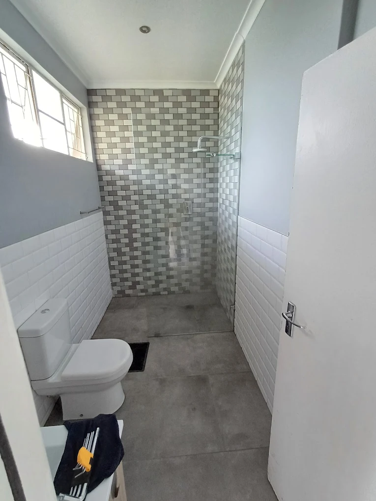 Bathroom tile installation